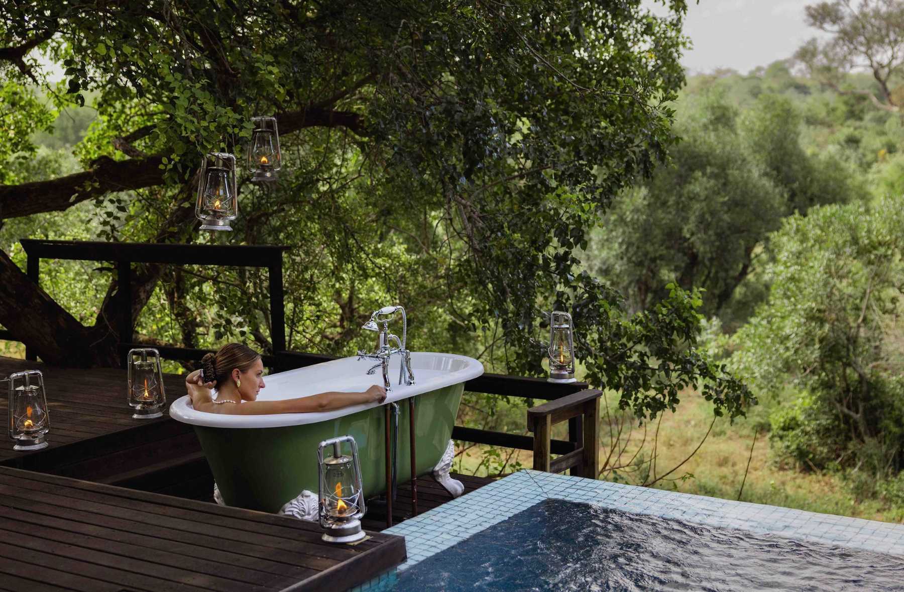 Royal Malwane Royal Suite private swimming pool