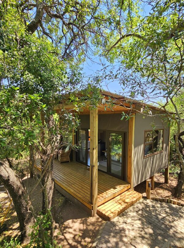 Kingfisher Safari Lodge luxury tented suite