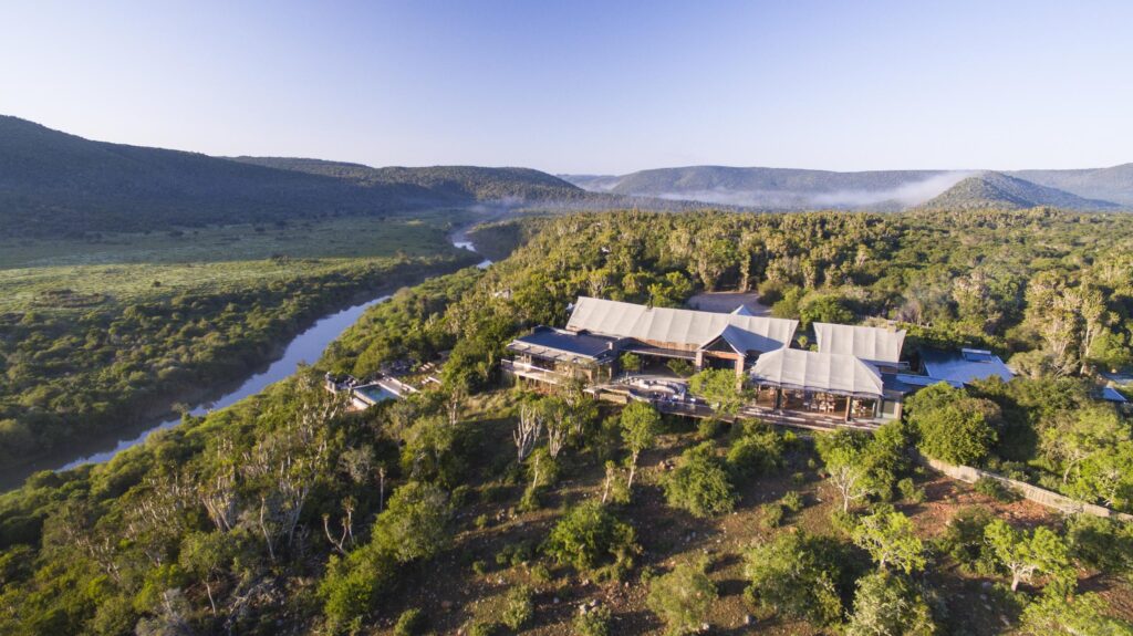 Kariega Settlers Drift aerial view