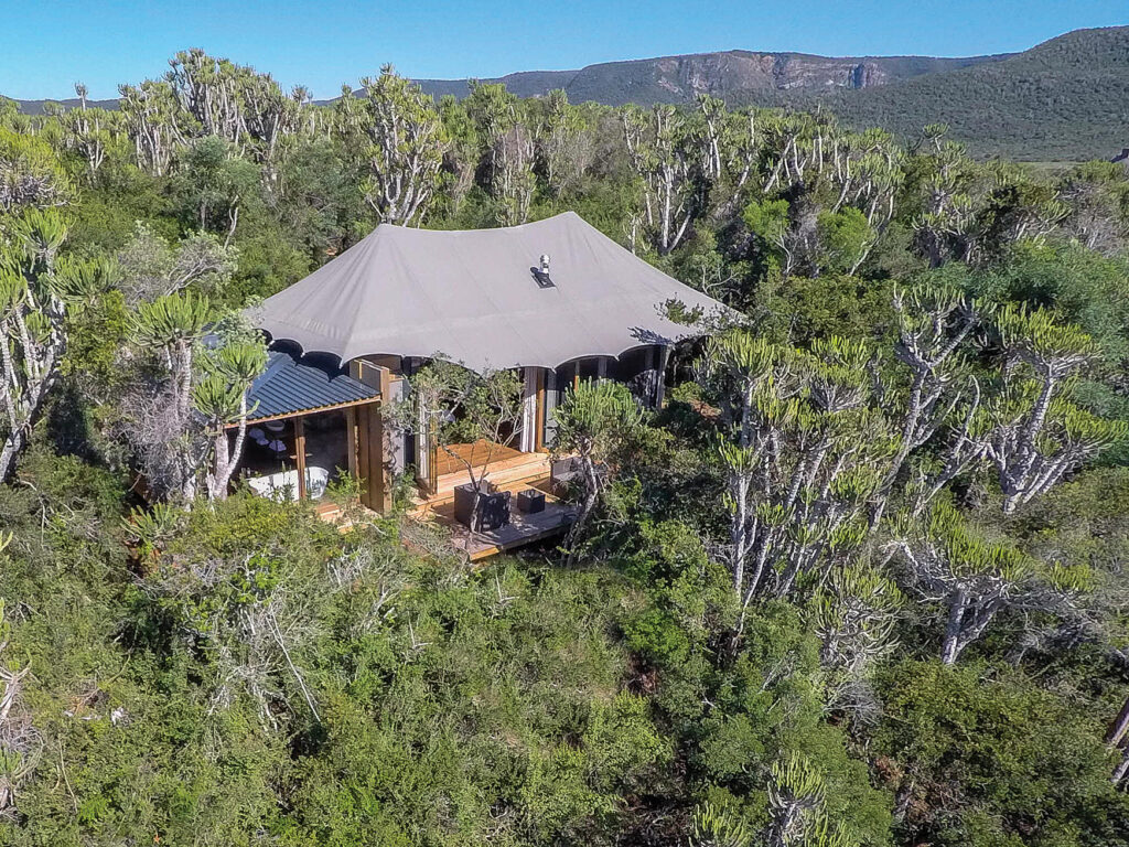Kariega Settlers Drift luxury tented suite