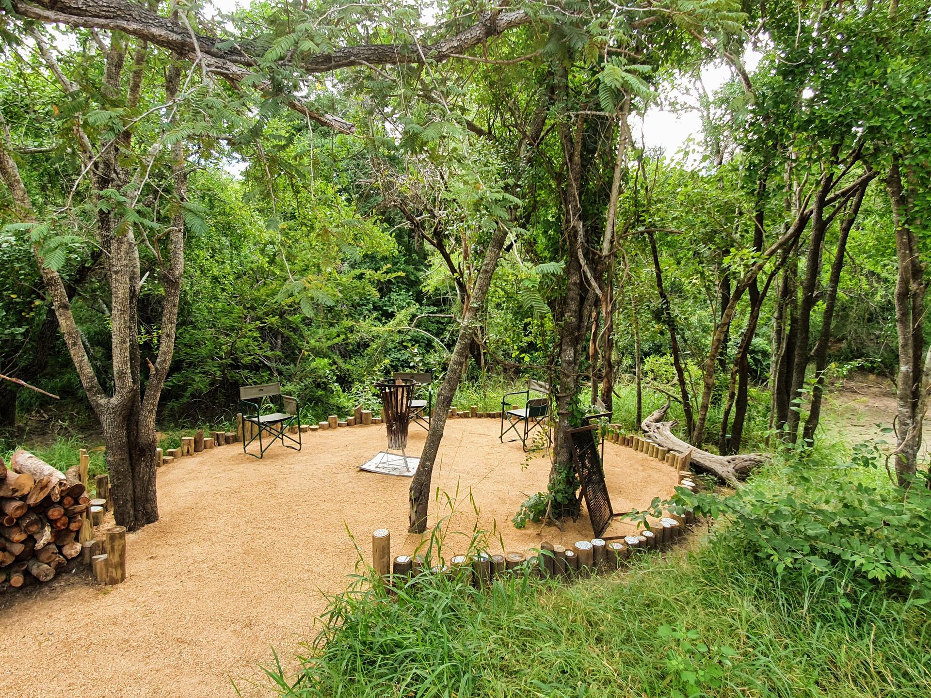 Boma Area at Kingfisher Safari Lodge
