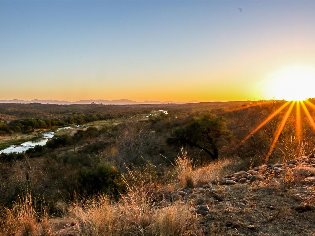 nDzuti Bush Camp Sunset