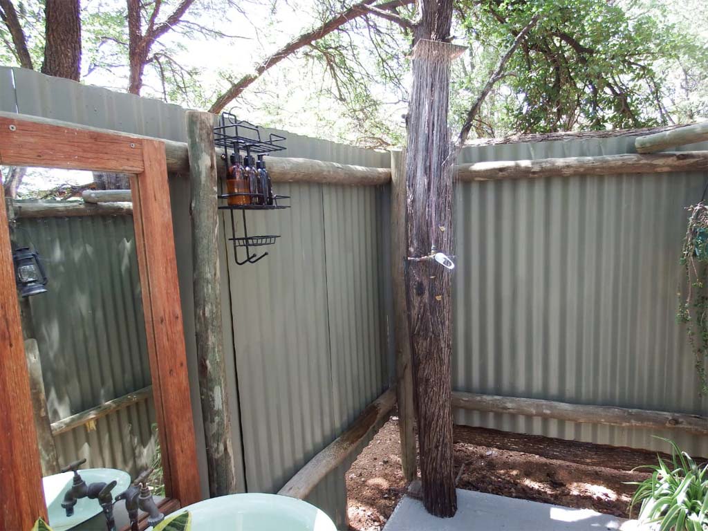 nDzuti Bush Camp Shower