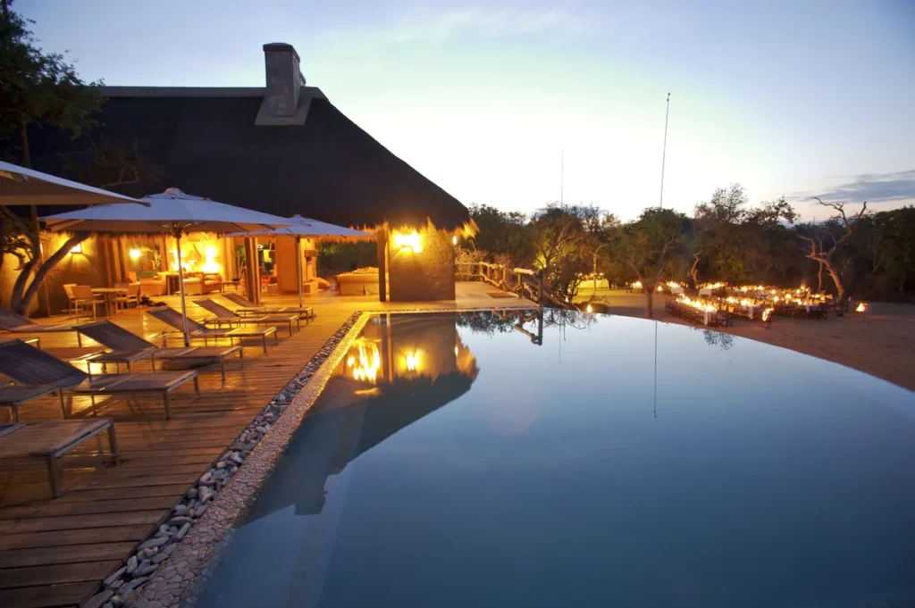 Kapama River Lodge Pool Area
