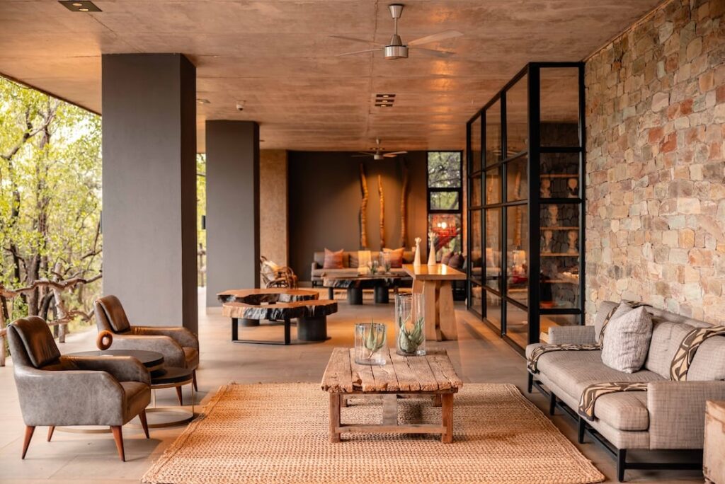 Kapama River Lodge Lounge Area